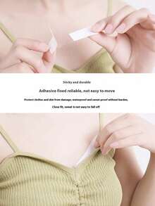 36pcs/Pack Of Top -Not -Skid Double -Sided Tape, Clothes, Shirts, Evening Dresses, Riot Exposure, Stickers, Shirts Leading Off -Chest Double -Sided Transparent Tape, Wearing Skirts To Prevent Light Hidden Stickers, Mild Skin And Fabrics, Transparent Tape, Non -Slip, Fashion, Clothing And Body Tape, Ladies And Clothing Tape, Mild Body Tape, Powerful Viscous Fabric Tape Fashion Tape Summer Cooling,Beach,Travel