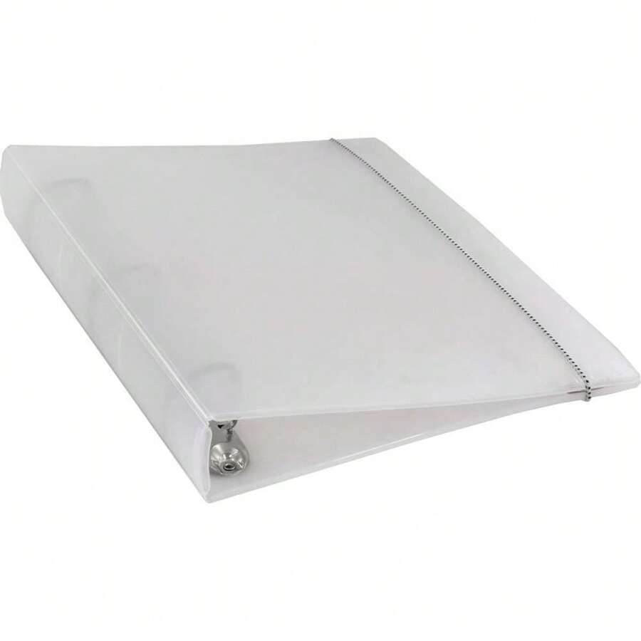 FICHÁRIO DE PVC INCOLOR VIP III 3 ARGOLAS - Branco - Visão 1
