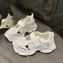 Women Wedge Sneakers - 灰色 - 查看 1