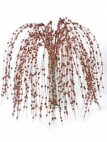 2/4/6/10 pièces Tige de baie scintillante artificielle Décoration d'arbre de Noël Branche scintillante de Noël DIY Couronne Mariage Fête Festival Cheminée Vase Décoration de maison Décorations de Noël Décoration de chambre Hiver