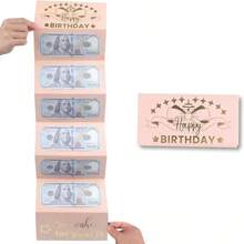 1pcsSurprise Birthday Gift Box Cash Envelope With 6 Slots - Elegant Black And Gold Design, Festive Wallet Wallet, Suitable For Any Birthday Celebration, Unique Cartoon Fantasy Theme Souvenirs, Cash Gift Display; Elegant Gift Envelope Box; Exquisite Souvenirs - Multicolor - View 8