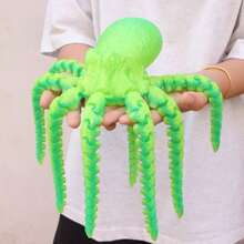 1 pulpo gigante de 41 cm/16,14 pulgadas, monstruo del océano, pulpo enorme, pulpo colorido, pulpo negro y dorado, regalo de fiesta de decoración navideña, regalo de cumpleaños, decoración artística divertida impresa en 3D, decoración del hogar, decoración del automóvil, decoración del jardín, regalo de San Valentín