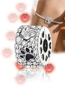 1 件时尚粉色和紫色香水珠饰适合女士手链手镯 DIY 珠宝制作和日常服装搭配珠宝装饰适合女孩