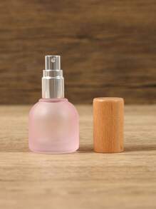 Customization 1pc 10ml/0.34oz Refillable Glass Perfume Spray Bottle With Adjustable Nozzle - Travel-Friendly Cosmetic & Cologne Container, Customizable Text Label, & Alcohol-Free For Skincare, Fragrance Samples, Perfume Bottle, Skincare Container, Modern Aesthetic, Material