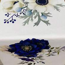 Made In Turkey - Elegant Table Runner 40x140 Cm – Modern Dining Table Decoration - White - View 2