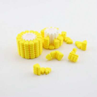 1pc Corn 3D Jigsaw Puzzle, 3D Printed Decor