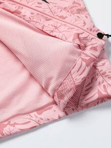 Women's Lightweight Windbreaker Detachable And Adjustable Hood Jacket With Zippered Pockets Outdoor Cycling Bike Rock Climbing Jacket