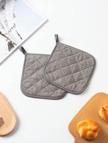 1 件/2 件绗缝隔热垫三脚架垫，耐热餐桌餐垫