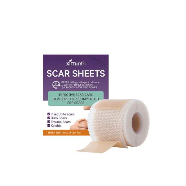 4pcs/Set 150cm Tattoo Cover Patches, Tattoo Cover Tape, Ultra Thin Patches, Suitable For Tattoos, Scars And Birthmarks, Skin Tone Concealing Stickers, Used To Cover Scars And Tattoos.
