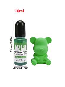 10ml/瓶 24色石膏著色樹脂染料，水溶性濃縮顏料，適用於混凝土水泥模具製作、DIY手工皂著色、蠟燭製作染料顏料 - 彩色 - 查看 16