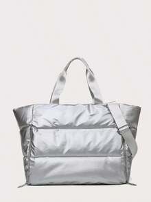 Travel Duffel Bags - 銀色 - 查看 4