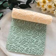 Soft Clay Mold Texture Roller - High Precision Design, Creates Uniform Texture Effect, Ideal For DIY Crafts, Art Design And Jewelry Making, Craft Tool | Art Crafts | Smooth Texture - Texture Roller - View 8