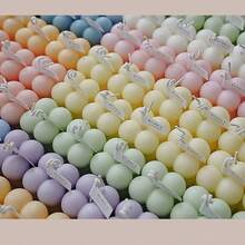 1/2/12pcs Mini Magic Cube Scented Candle,Handmade Bubble Shaped Candles Cute Aromatherapy Candles For Halloween,Spooky,Autumn,Festival,Holiday ,Winter,Holiday,Festival,Room Decor,Gifts Graduation,Candle Wholesale