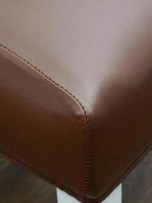 2pcs/4pcs Spandex Smooth Bench Cover, Solid Color Washable Protective Seat Cover, Suitable For Restaurants, Hotels, Home Dustproof Bench Cover Gift Birthday Graduation Ceremony, Dining Chair Cover, Wedding Chair Cover, Dining Chair Cover