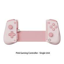 GAMESIR X5 Lite Gaming Controller | Hall Effect Joystick 0 Dead Zone | Silicone Button Zero Latency | Type-C Fast Charge | Ergonomic Anti-Slip | Professional-Level Experience Points Sakura Pink Single Controller - Sakura Pink Single Handle - View 3