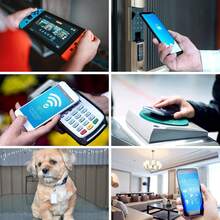 215NFC Electronic Tag NFC Chip Ntag Round Card Suitable For Amiibo Game Card Quick, Music Wall, WIFI Connection, Auto Play, RFID Tag,For School Supplies,Back To School - White - View 8