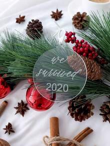 12pcs-3" Clear Round Acrylic Christmas Ornament 2026, DIY Bulk Blank Circle Bulb Xmas Bauble Tree Decorations, Stocking Name Tag, Holiday Tags, Momento,Keychain Blanks,Bulk Acrylic Circles Clear Disc Ornaments Blanks With Hole For Vinyl, DIY Keychain And Craft Project,Christmas Tree Ornaments,3 Inch Clear Round Acrylic Flat Disc Ornaments Blanks - Transparent Circle Discs For Christmas, Winter, New Year Party Hanging Decorations