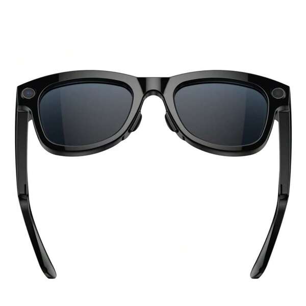 REEDTOCK Gafas inteligentes REEDTOCK AI con cámara de 8MP, grabación de video HD 1080P, traducción en tiempo real, audio de oído abierto, reducción de ruido, llamada inalámbrica, wifi, carga magnética - para teléfonos móviles, ciclismo, conducción, viajes, traducción de oficina - el mejor regalo para festivales, gafas inteligentes para teléfono, traducción de viajes (lentes negros)