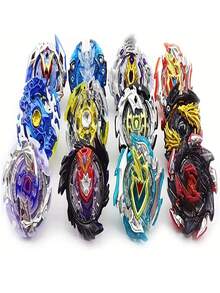 16 件/套经典金属爆裂摩擦战斗陀螺多人竞赛游戏配件工具箱（随机颜色工具箱：红色或黑色）