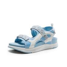 女士步行凉鞋 足弓支撑 矫形康复 徒步凉鞋 加厚运动垫 可调节绑带 适用于足底筋膜炎