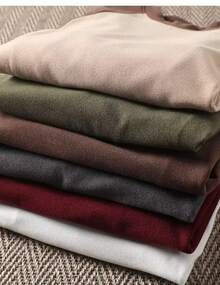Raglan Long Sleeve T-Shirt 100% Cotton From S To Plus Size G3 - 黑色/鉛色 - 查看 2