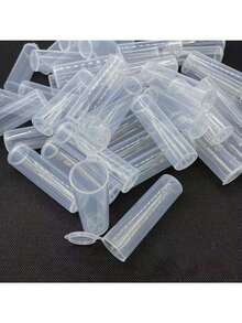1/2/3/5pcs Sewing Needle Storage Tubes With Lids - Ideal For Embroidery, Felt And Sewing, DIY Gifts, Sewing Supplies And Accessories; Toothpick Storage Box; Cotton Swab Storage Bucket; Alcohol Wipe Plastic Container; Plastic Storage Jar; Compressed Wet Wipe Bucket - Multicolor - View 9