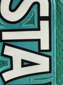 Men's Basketball Jersey 23 Green Embroidered Casual Sports Vest Round Neck Sleeveless Training Suit - Green - View 4