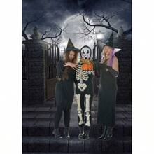 CZ CHAIYA Halloween Backdrop Background Nightmare Before Christmas Backdrop For Photography Zombie Themed Photo Booth Party Decorations 5x7ft 1439 - Black - View 4