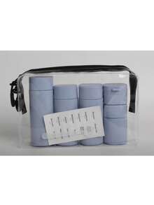 5Pcs/Set Travel Bottles For Toiletries, Travel Containers Proof Travel Tubs Refillable Liquid Travel Accessories For Shampoo Conditioner Lotion Body Wash Home Bathroom Decor Fall Decor Back To School - Multicolor - View 17