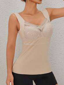 女士双面保暖加厚内衣背心，保暖舒适，适合秋季/冬季穿着。