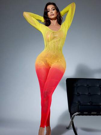 Sexy Lingerie, Women's Tight Socks Sexy, Exotic Dancer Fishing Net Lingerie Party, Fishing Net Tight Pants Carnival Clothing Club