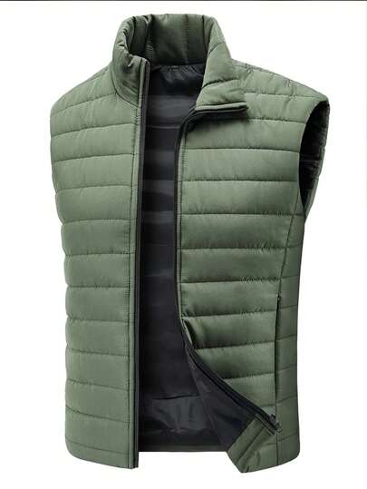 Colete masculino quente para esportes ao ar livre no inverno, jaqueta casual da moda para caminhadas, ciclismo, tops, lã