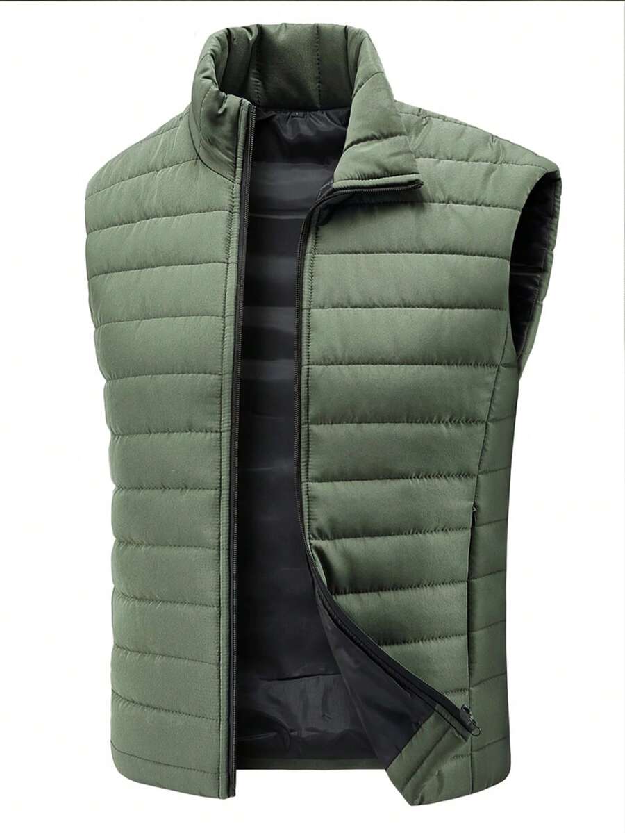 Colete masculino quente para esportes ao ar livre no inverno, jaqueta casual da moda para caminhadas, ciclismo, tops, lã