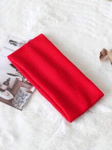 Diadema a rayas de color liso para mujer (1 pieza), versátil para lavarse la cara, maquillarse, hacer deporte, usar a diario, como accesorio para el cabello, ideal para otoño, viajes y como detalle para rellenar calcetines navideños.