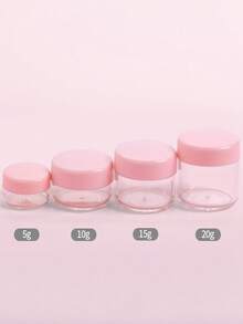 1 个迷你可再填充化妆品容器，旅行必需品，方便的家居收纳盒，节省空间，多功能 - 彩色 - 查看 18