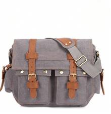 Men Briefcase - Grey - View 2