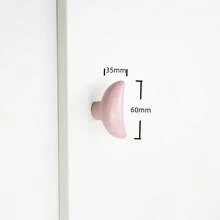 Tiradores de muebles con diseños de estrellas, nubes y lunas en cerámica para habitaciones infantiles, manijas de armarios y cajones con dibujos animados