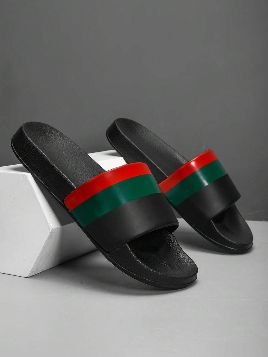 男士运动拖鞋，加厚EVA鞋底，轻便休闲室内/室外凉鞋，适合夏季户外、海滩和休闲场合