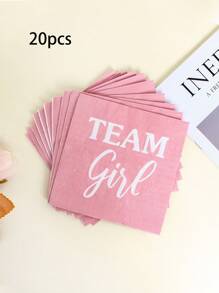 20/40 片性别揭示一次性餐巾、适合男孩或女孩的婴儿洗礼餐巾、婚礼纸巾、宾客婚礼纸巾、粉色和蓝色性别揭示派对用品、婴儿洗礼性别揭示派对用品、节日装饰品、派对装饰品、婴儿洗礼装饰品、婴儿用品。 - 彩色 - 查看 11