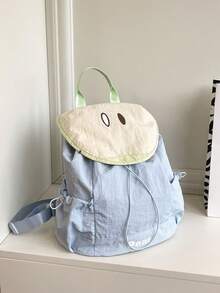 1 件新款休闲时尚背包，简单的开合，时尚的新款包包，青春时尚的款式，舒适的肩带，休闲时尚，非常适合带出去玩，也可以作为礼物送给朋友。