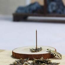 Quemador de incienso creativo en miniatura, soporte de perfume de alloy, difusor de fragancia para el hogar, portavasos de estilo chino retro