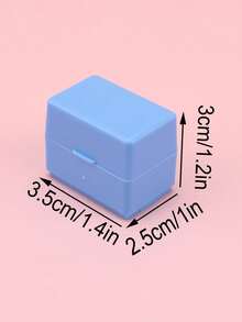 1 pieza Sello de privacidad con código rodante morado, sello compacto creativo para casa y paquetes con recubrimiento antiarreparto, de vuelta a la escuela - Morado - Ver 21