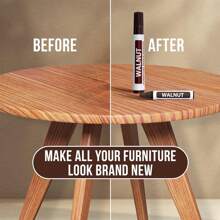 复合地板维修套装带加热笔，木质乙烯基地板家具维修套装油毡维修硬蜡补漆笔覆盖划痕、污渍、裂缝、门、橱柜、桌子孔洞