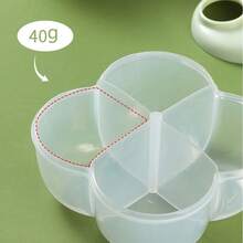 4-Compartment Portable Baby Milk Powder Box, Newborn Infant Formula Dispenser Container For Outdoor Use - Multicolor - View 3