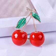 1 pieza Broche de cereza, adecuado para uso diario