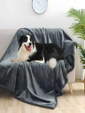 1pc Waterproof Blanket, Sofa Throw, Pet Blanket, Dog Crate Mat, Sofa Cover, Cat Bed Mat, Dog Bed Blanket