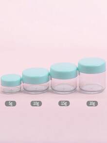 1 个迷你可再填充化妆品容器，旅行必需品，方便的家居收纳盒，节省空间，多功能 - 彩色 - 查看 13