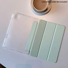 Funda protectora para tableta plegable de tres pliegues, con función de soporte, activación/desactivación inteligente, protección anti-caída en las cuatro esquinas, con ranura para bolígrafo, compatible con Tablet Tab M11 (2024), Tab M10 Plus (Gen 3), Tab P11, Redmi y Pad 7/7 Pro