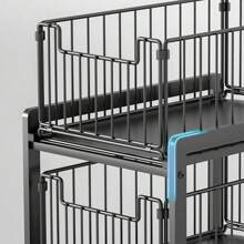 Under Sink Organizer And Storage, 2-Tier Drawer Organizer With Pull-Out Basket, Pull-Out Organizer Under Sink Cabinets, Metal Sliding Drawer For Kitchen, Bathroom, Pantry, Cabinet Shelf