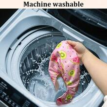 4pcs Printed Reusable Cloth Diaper Set, Soft Velvet-Lined Breathable Absorbing Capacity, Multi Color Options For Baby Skin Care - Multicolor - View 8